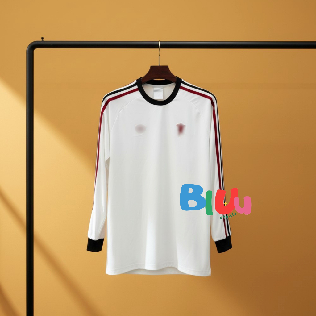 New!!! เสื้อยืดแขนยาว แนวสตรีท llมuยู สีขาว คอลเล็กชั่น ออริจินอล ปี 2026 (3A) โลโก้ปักอย่างดี เกรดพรีเมี่ยม