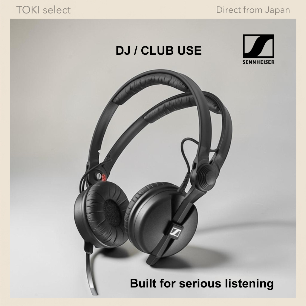 Sennheiser HD 25 DJ Monitor Headphones Closed-back Professional On-Ear 506909 Japan Authentic