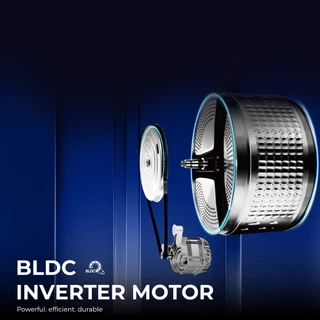 [New]Haier เครื่องซักผ้าฝาหน้า รุ่น HWD130-BP14959S8 ซัก13kg/อบ8kg