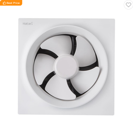 พัดลมดูดอากาศผนัง 10 นิ้ว HATARI VW25M2(N)