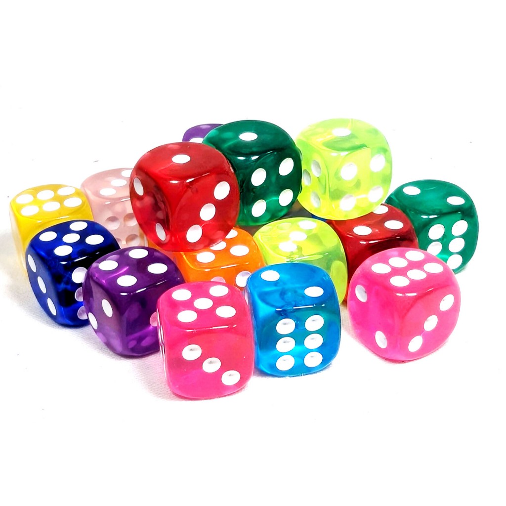 Random 1pc Mixed Color Dice