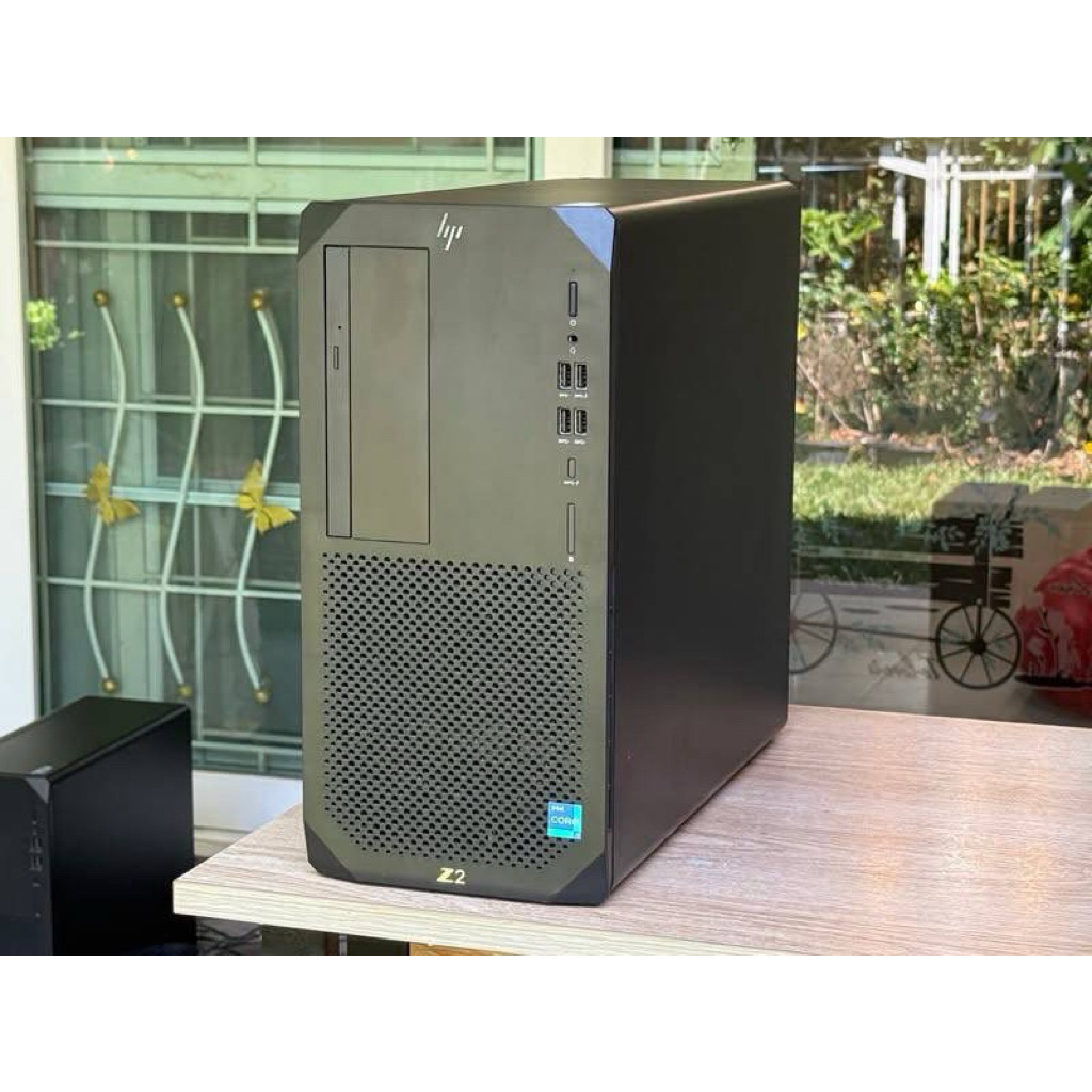 HP Z2 Tower G9 Workstation Core i7-12700 SSD256GB+HD1TB RAM16GB Nvidia T600 (4GB DDR6)สำหรับงานออกแบ