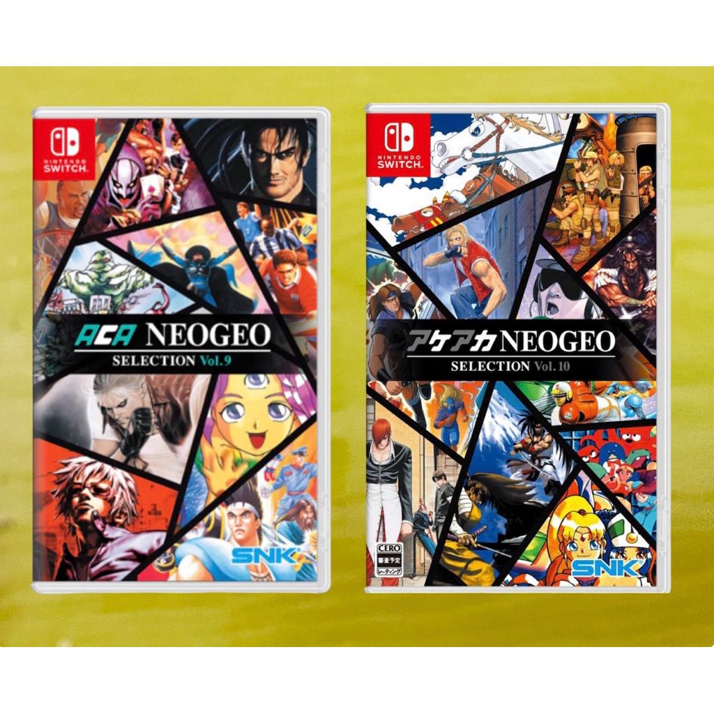 Ns1 Switch1 [VS-10in1] รวม SNK ACA NEOGEO Selection Vol. 9,10 ,SEGA50Game.