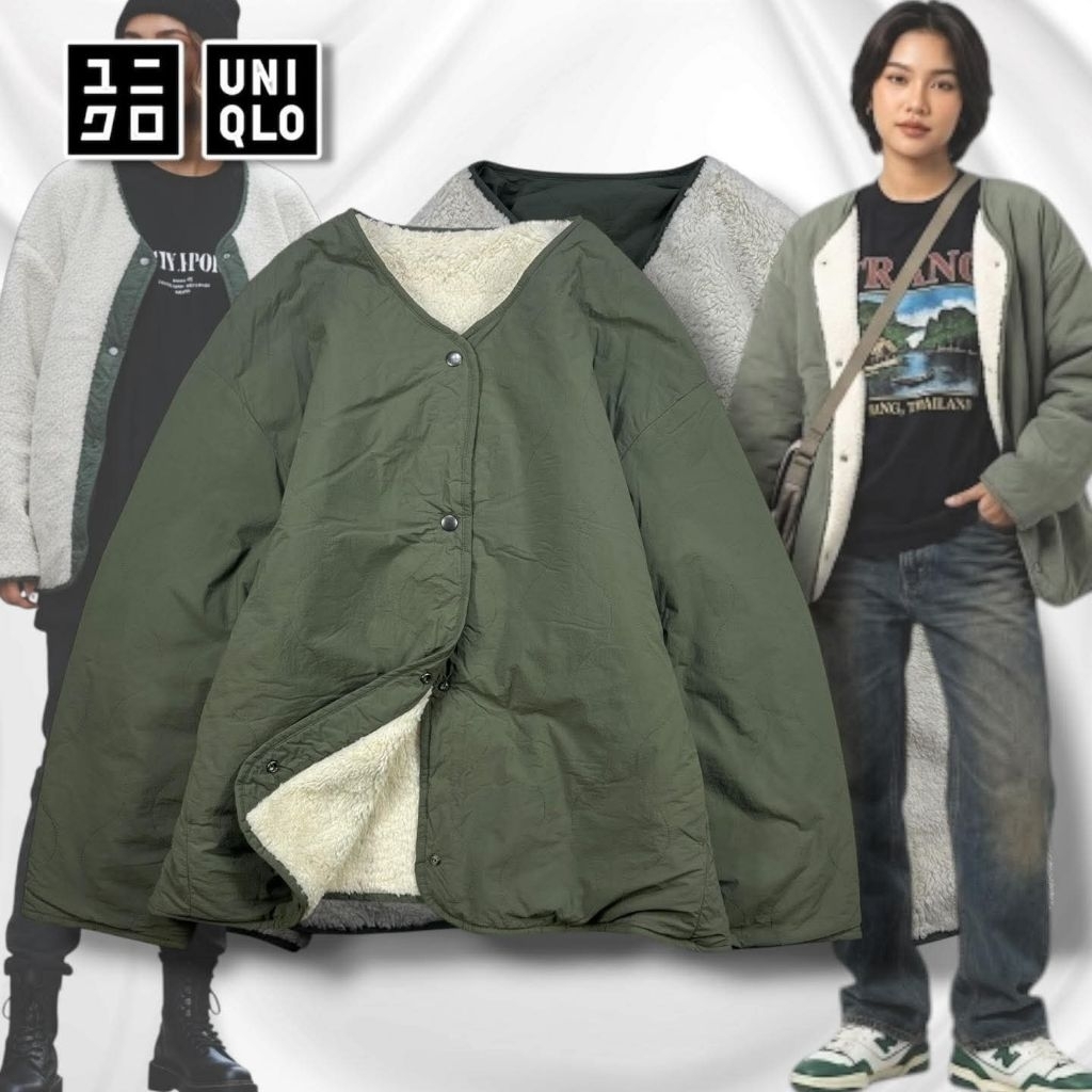 Uniqlo เสื้อคลุมกันหนาว