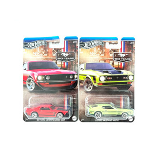Hot Wheels | ‘69 FORD MUSTANG BOSS 302 ~ สีแดง |‘71 FORD MUS…