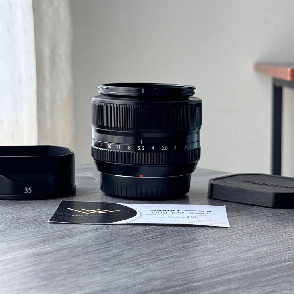 เลนส์มือสอง Fujinon lens 35mm f1.4 fuji 35mm fujifilm