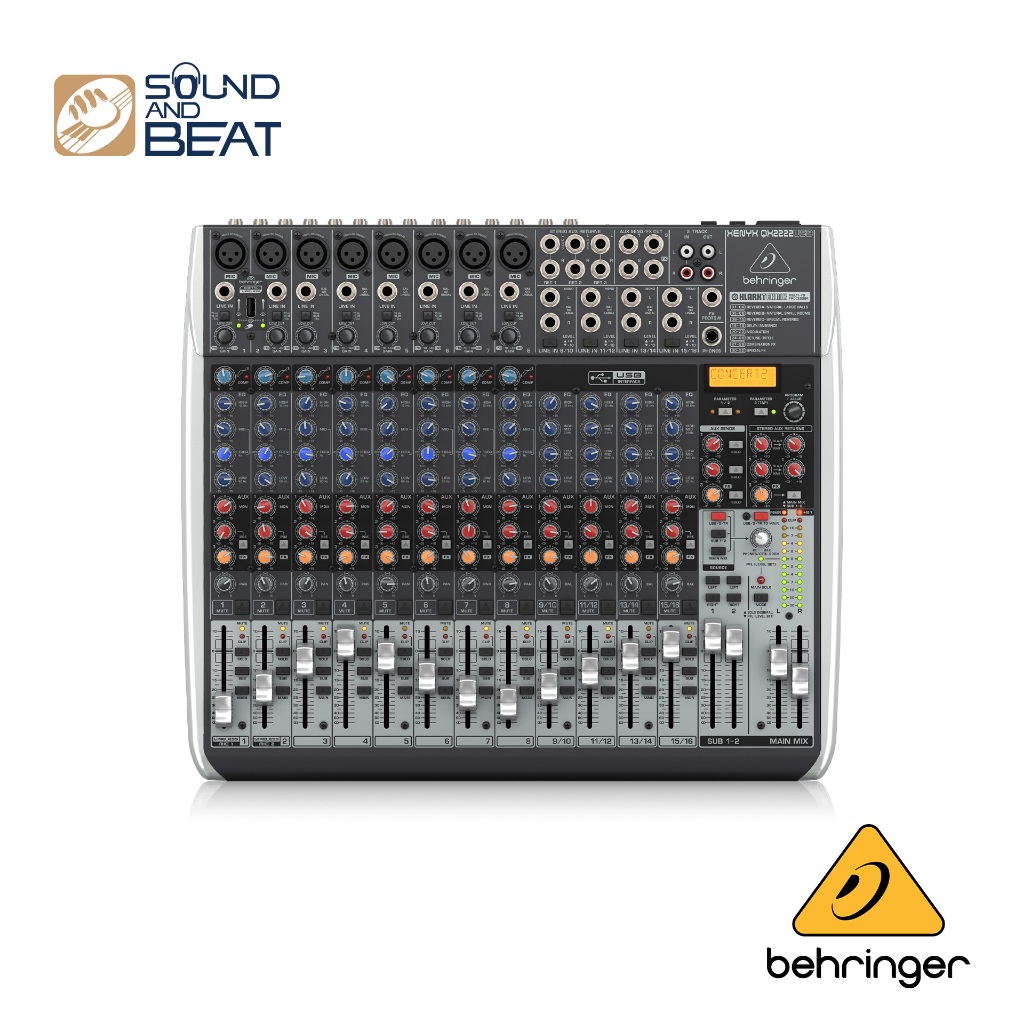 มิกเซอร์อนาล็อก BEHRINGER XENYX QX2222USB