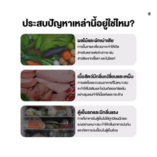 ถุงฟอยล์อลูมิเนียม ถุงเก็บความสด แช่แข็ง รักษาความสด กลิ่น 10 ชิ้น/กล่อง การจัดเก็บอาหาร【Ready】