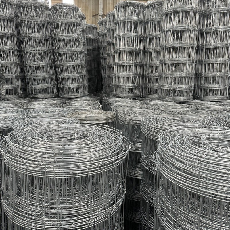 รั้วถักปม รั้วตาข่ายแรงดึง ยาว30m/50m ลวดตาข่ายถักปม ลวดเหล็กล้อมรั้ว ลวดล้อมไร่สวน ลวดล้อมคอกส รูปที่ 7