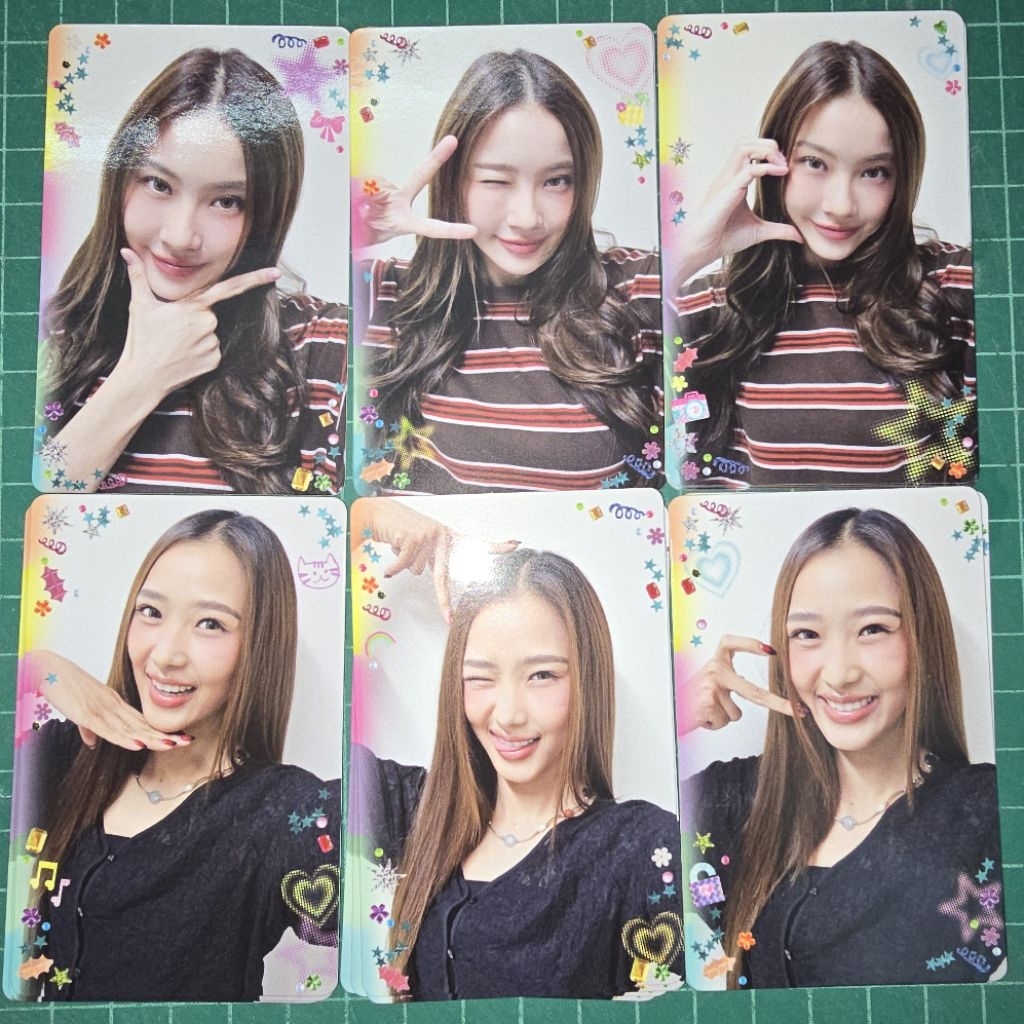 (2) แยกใบ สินค้า ของสะสม Namtan Film NamtanFilm GMMTV COLLECTIBLE RANDOM CARD น้ำตาล ฟิล์ม น้ำตาลฟิล์ม