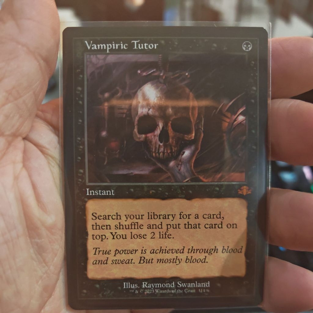 Vampiric Tutor MTG Single Card