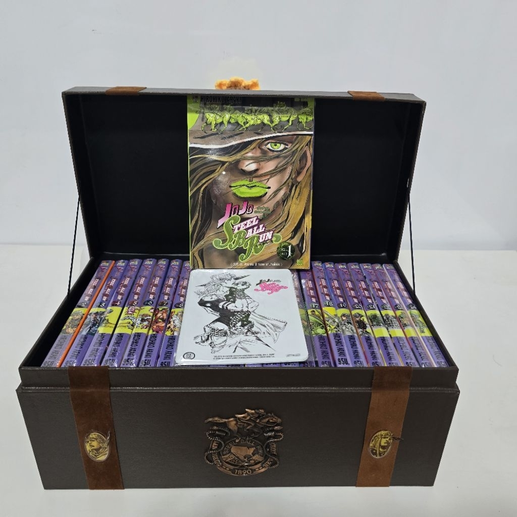 JOJO ภาค 7 steel ball run boxset  1-24 ครบจบ สภาพมือ1ในซีล boxแกะแล้ว