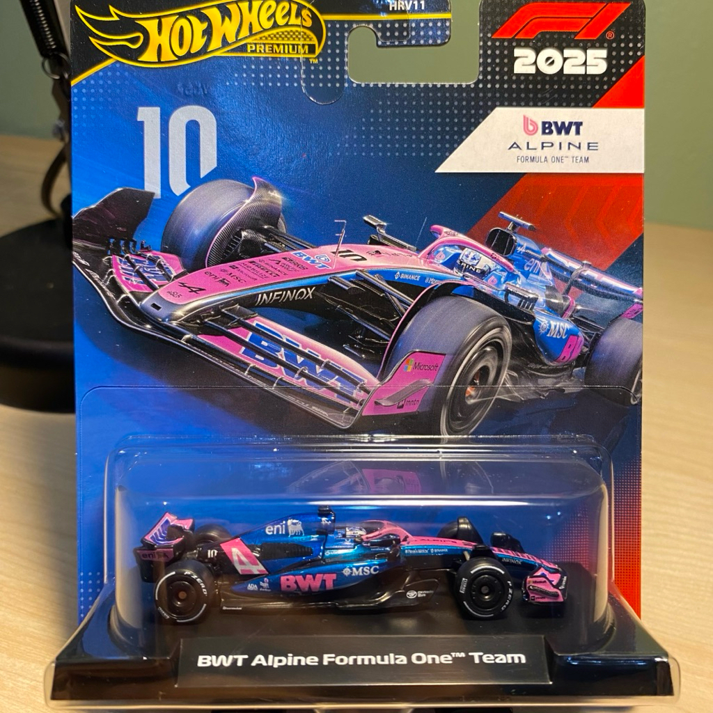 Hot wheels premium BWT Alpine F1 Team (#10) | Formula 1