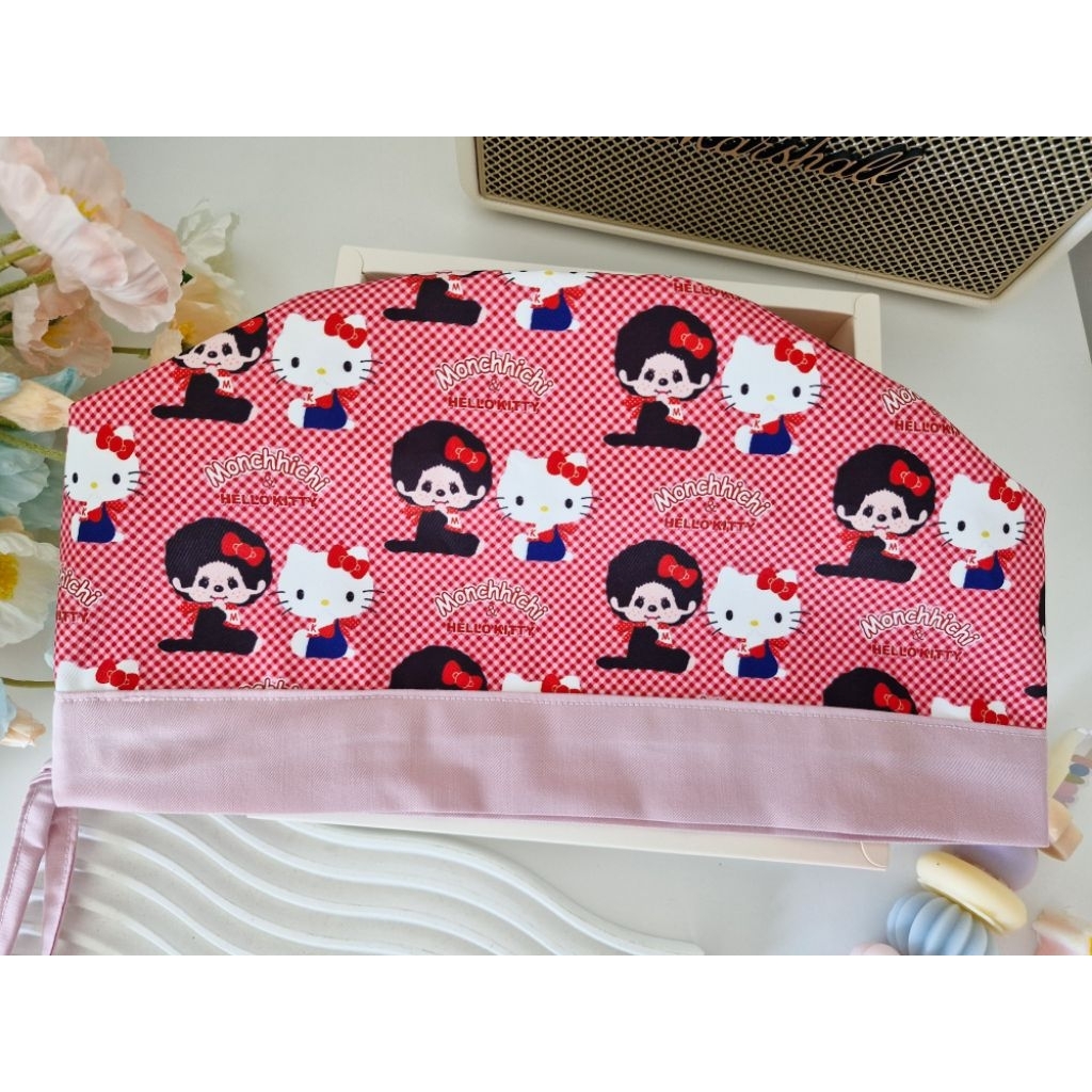 Peaceful 🍰 หมวกผ่าตัด เนื้อ Water repellent fabric 🧸ลาย Lot ใหม่ 🍰มีของพร้อมส่ง🎈