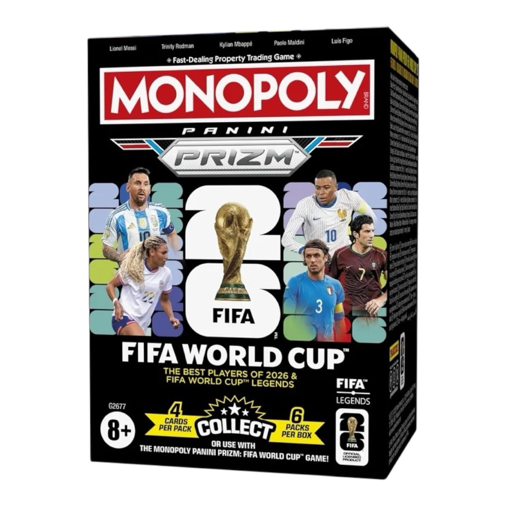 Panini Monopoly Prizm World Cup 2026 - Blaster Box