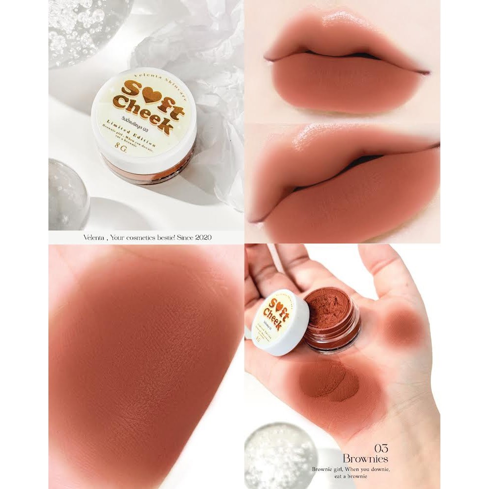 HoneyKiss ฮันนี่คิส วิปปิ้งบลัชมูส(ตะกร้าบริษัท) Soft Cheek วิปปิ้งบรัชมูส เกลี่ยง่าย เนื้อมูสละมุน บางเบา ไม่อุดตัน ราคา ถูกที่สุด ดีลบีเคเค แกลเลอรีภาพที่ 3