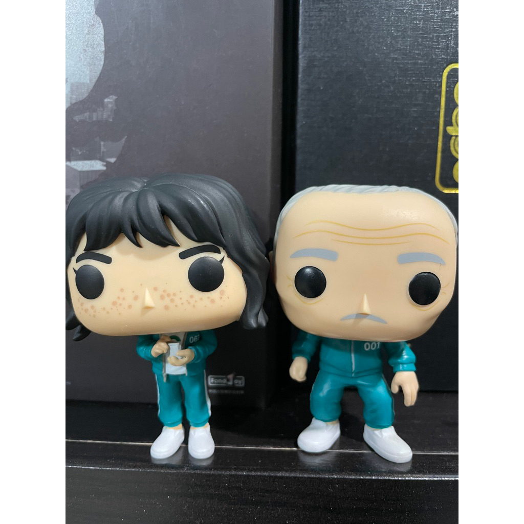 ขายคู่ ไม่มีกล่อง Funko 1223 1224 Squid game Player001 and Player067