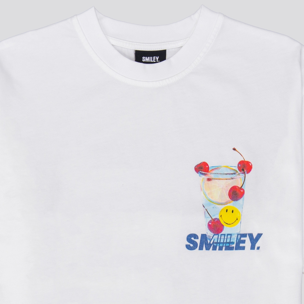 SMILEY® WHITE BERRY INTENSE RELAX TEE SHIRT — صورة 2
