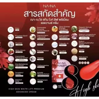 NAWANNA ครีมฟิลเลอร์คุณโจ้ HIGH SKIN WHITE ขนาด 5 กรัม ให้ผิวกระจ่างใส ชุ่มชื้น เนียนนุ่ม
