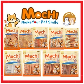 Mochi Jerky สันในไก่นิ่มสไลด์แผ่น! 🐾ทำจากสันในไก่แท้ 100%