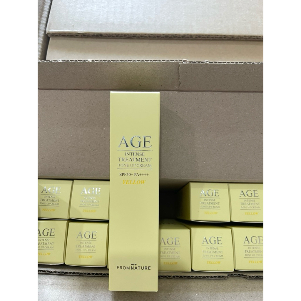 Age intense treatment Tone up creamกันแดดสีเหลือง