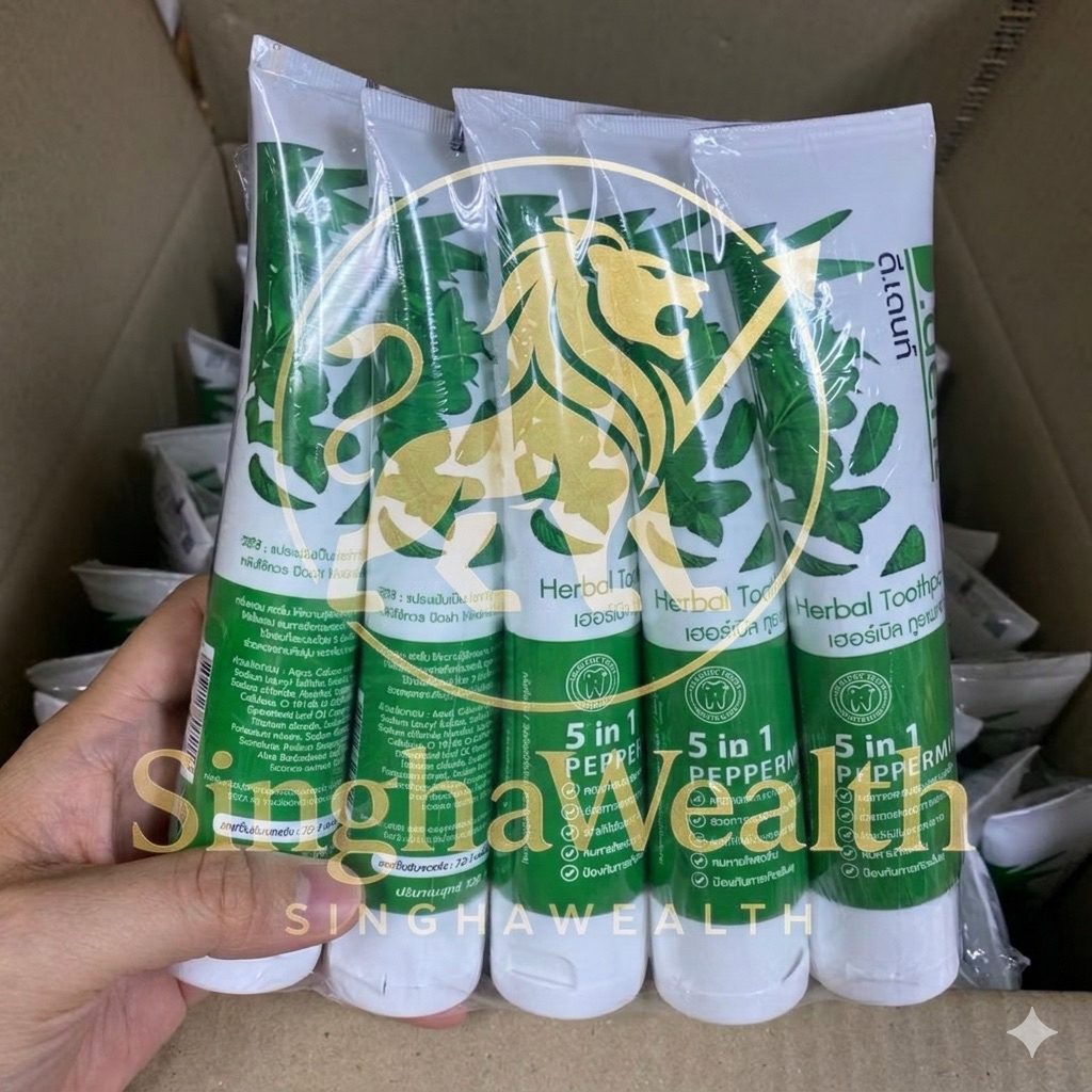 [สูตรเปปเปอร์มิ้นต์ 10 หลอด] ยาสีฟันดีเด้นท์ d.dent ของแท้จากบริษัท ราคาตามเช็ตตัวเลือกที่กดซื้อนะคะ