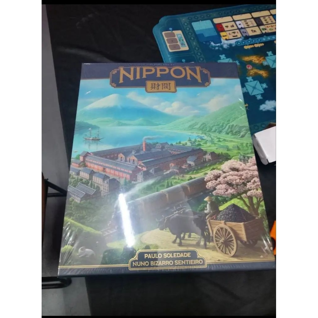 Nippon Zaibatsu  Board game Kickstarter emperor edition + Metal coins + Maps