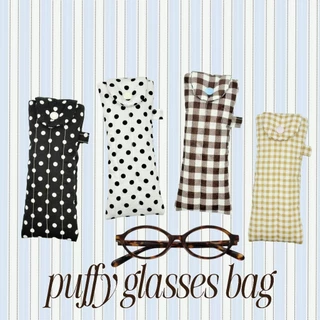 พร้อมส่ง กระเป๋าใส่เเว่นตา บุใยสังเคราะห์นุ่มนิ่ม เพิ่มสีใหม่