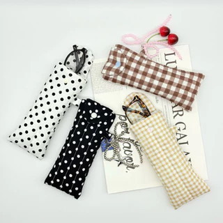 พร้อมส่ง กระเป๋าใส่เเว่นตา บุใยสังเคราะห์นุ่มนิ่ม เพิ่มสีใหม่