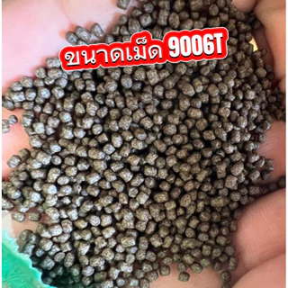 (2กิโล)อาหารปลาไฮเกร์ด 9002T(เกล็ดจมน้ำ) 9006T(เม็ดเล็กลอยน้ำ) โปรตีน 42 % ปลากินดี โตไว