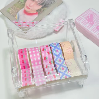 [พร้อมส่ง] แท่นตัดเทปวาชิแบบใหญ่ ใส่ได้หลายม้วน