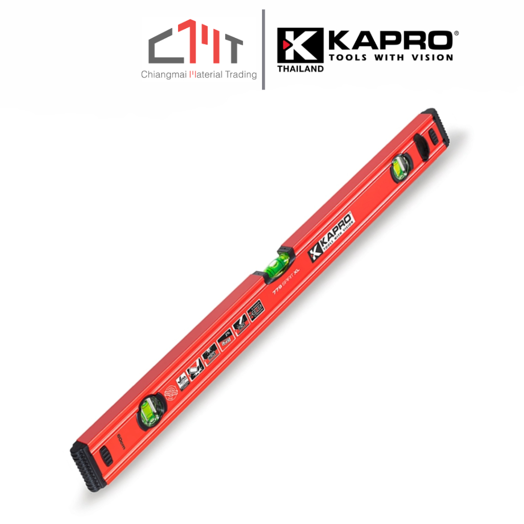 KAPRO ระดับน้ำ แม่เหล็ก ขนาด 18" - 60" No.779 SPIRIT™ Quality Box Level