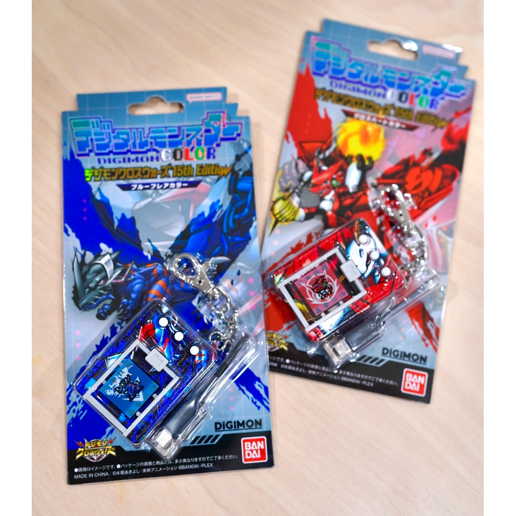 (พร้อมส่ง/ของแท้) Digimon Color Xros Wars 15th Edition - Blue Flare & Xros Heart จอสี ชาร์จ USB (Pre