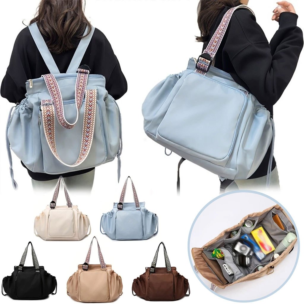 🎒กระเป๋าเดินทางสตรี กระเป๋าถือใหญ่ ความจุเยอะ 2026 หลายช่อง เก็บของเป็นระเบียบ