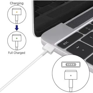 อะแดปเตอร์โน๊ตบุ๊ค Mac air/pro Charger 45/60/85W Mag 2 T-Tip 13 inch 2012-2017 A1398 Power Adapter