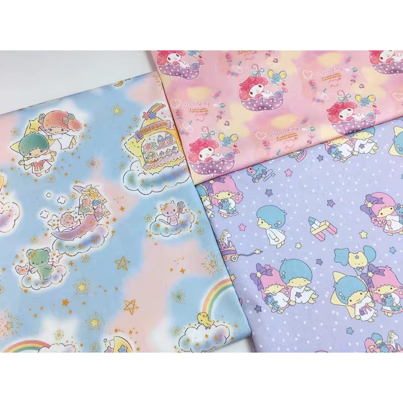 Preorder-ผ้าคอตตอนแท้100%_พิมพ์Digital หน้ากว้าง 110ซม.(44นิ้ว) ผ้าเมตร ผ้านำเข้า