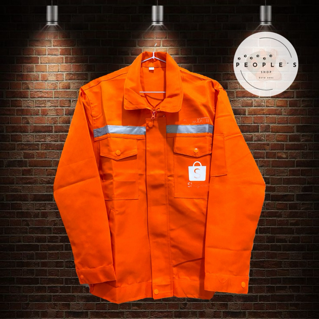 SP01 - เสื้อแจ็คเก็ตสีส้ม S P X Express สำหรับการใช้งานทั่วไป