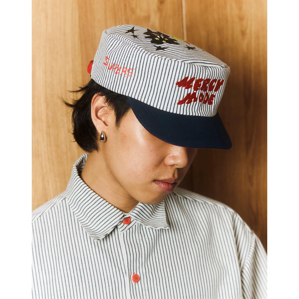 Super.5 x Y33Y33 - หมวก Pillbox Cap (สี Ramune)