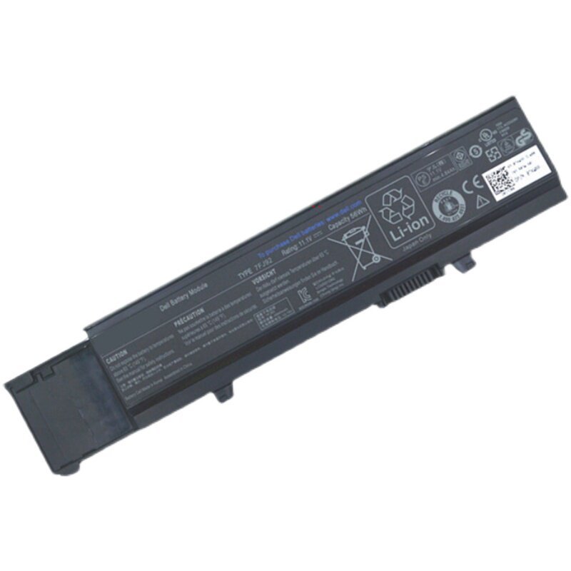 Compatible Laptop Battery for Dell V3400, V3500, V3600, V3700 (Models: 7FJ92, P10G, 04D3C)