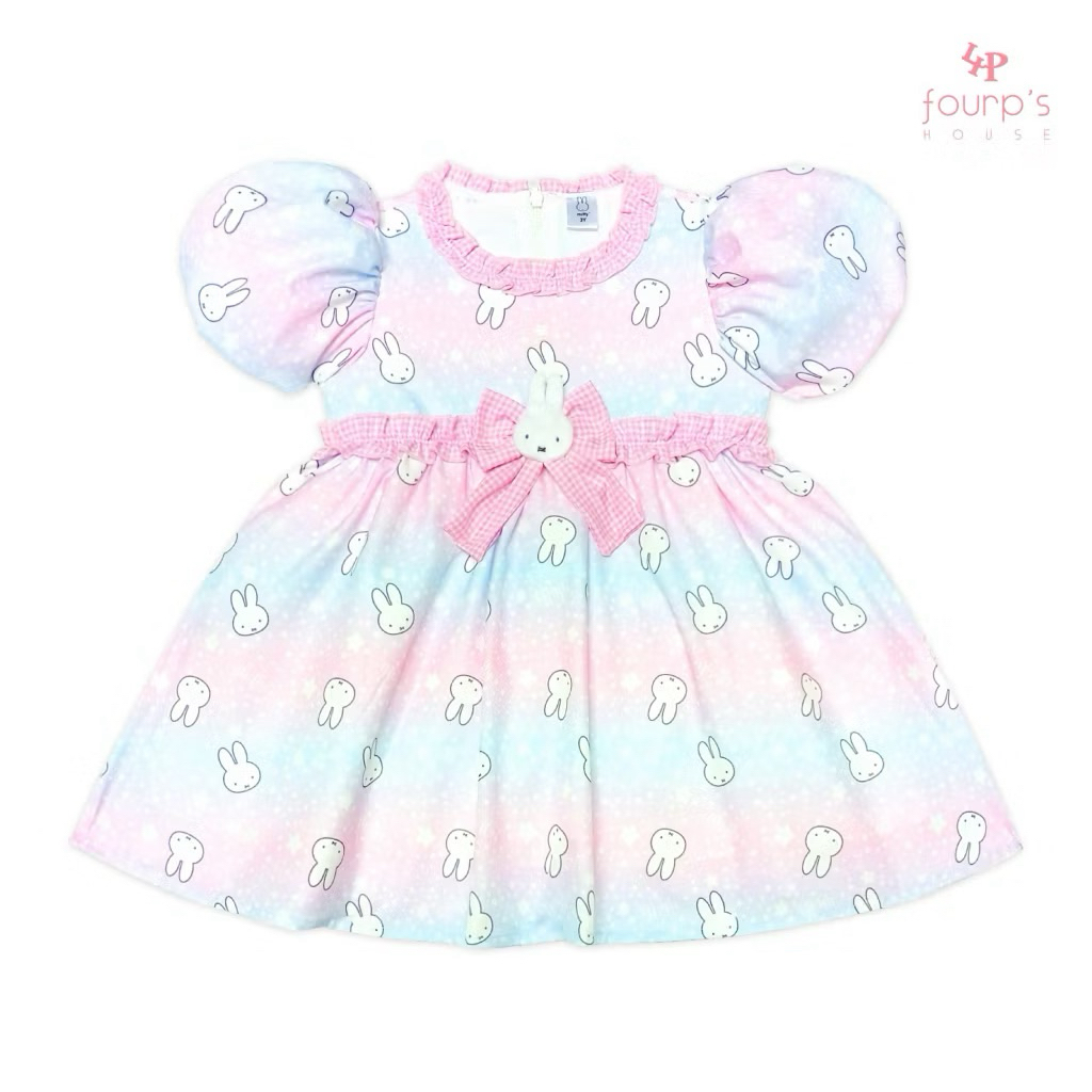 เสื้อผ้าเด็ก : แบรนด์ MIFFY แท้ เดรส6y มิฟฟี่