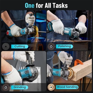 🔥MAKITA Angle Grinder🔥 เครื่องเจียรไฟฟ้า 4 นิ้ว หินเจียร ลูกหมู เครื่องเจียร ไร้แปรงถ่าน ลูกหมูไฟฟ้า ฟรี! ใบตัด 10แผ่น