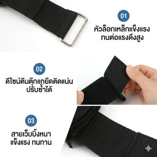 สายรัดข้อเท้า ดัมเบล ยกขา ฟิตเนส ปรับขนาดได้ พกพาง่าย Dumbbell Ankle Strap เพิ่มแรงต้าน เล่นขา