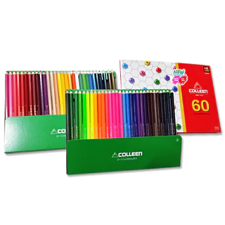Colleen ดินสอสีไม้ คลอรีน 1 หัว 60 สี