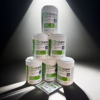 แผ่นเช็ดทำความสะอาดอเนกประสงค์ ทิชูเปียก Clinicare