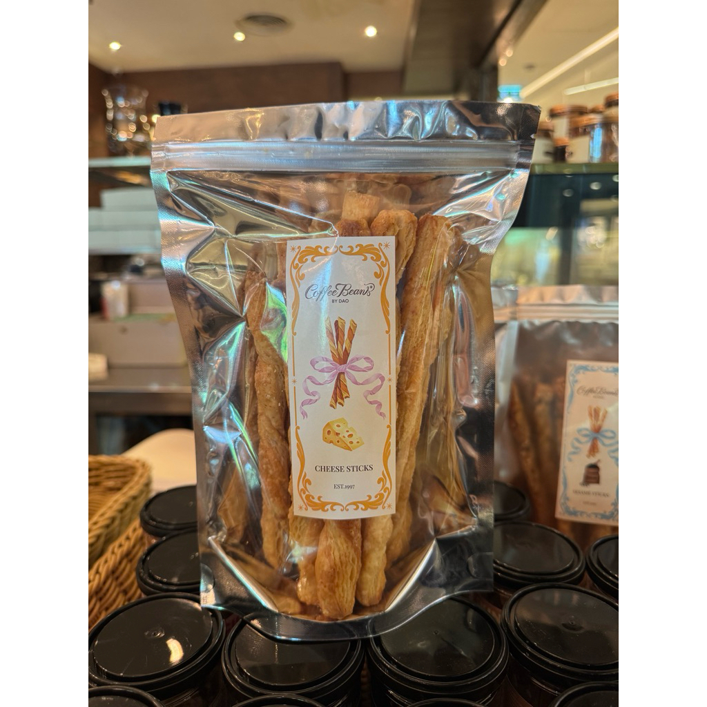 [รับหิ้ว/ส่งด่วน] Stick ขนมปังอบกรอบ Coffee Beans by Dao