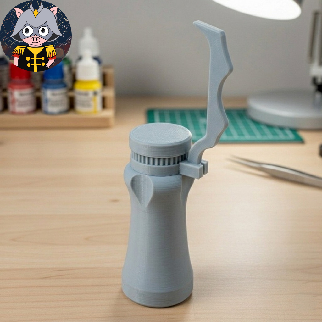 ด้ามจับ/ฐานจับชิ้นงานโมเดล (Model Painting Handle) ที่ผลิตด้วย 3D Printing