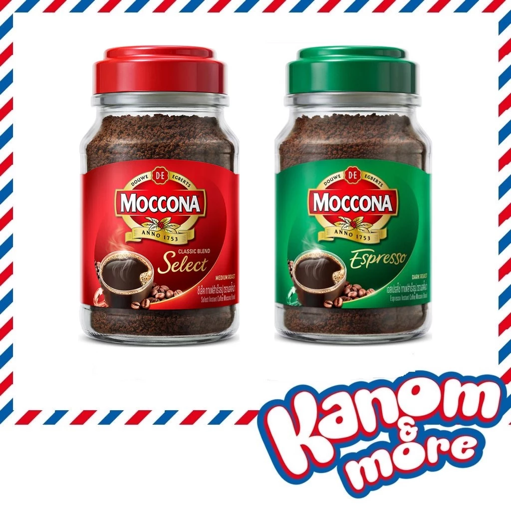 ☕️[Exp:8/2027]☕️ Moccona Select, Espresso มอคโคน่า ซีเล็ค, เอสเปรสโซ่ กาแฟสำเร็จรูป ตรามอคโคน่า 190 กรัม / 200 กรัม