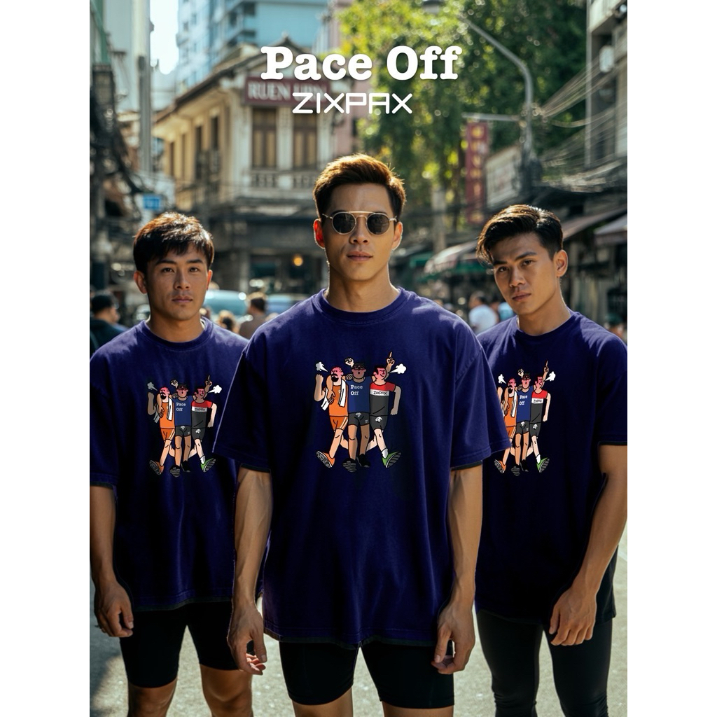 PACE OFF T-SHIRTS ชุดใส่สบายๆในวันสุดชิลของคุณ  : ZIXPAX ราคา ถูกที่สุด ดีลบีเคเค