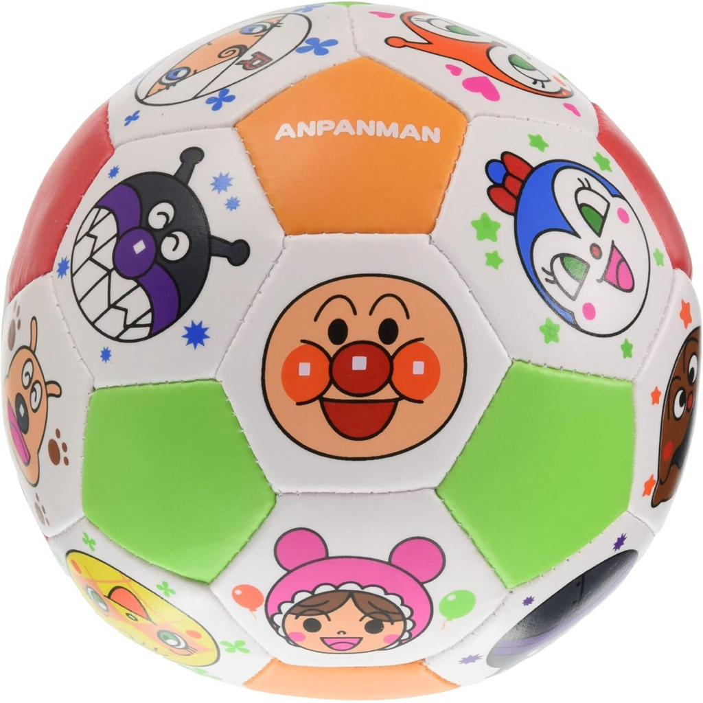 สินค้าใหม่ Anpanman, Shimajiro Fluffy Soccer Ball🇯🇵