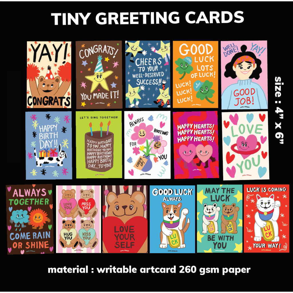 [Tana.design] Tiny greeting card